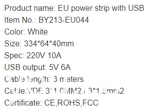 Especificaciones Spec